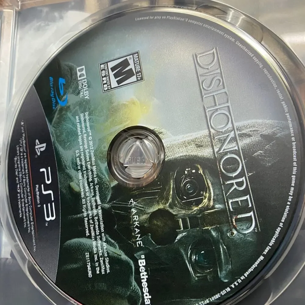 Dishonored (Sony PlayStation 3, 2012)